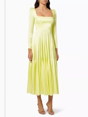 Alex Perry Morgan Dress in Silk S/US4 NWT